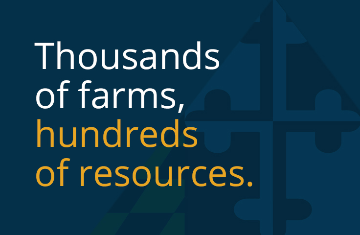 Thousands of farms, hundreds of resources.